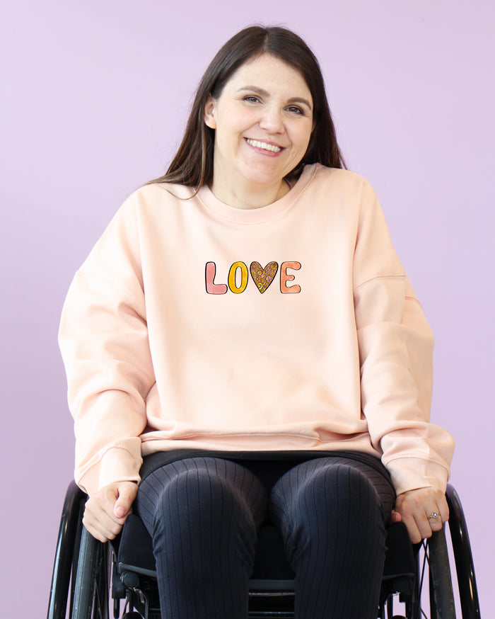 Damen Sweatshirt "Love"