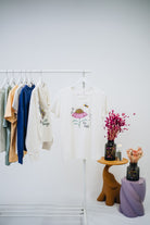 Damen T-Shirt "Bee happy"