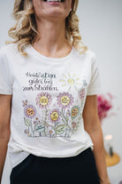 Damen T-Shirt "Ein guter Tag zum Strahlen"