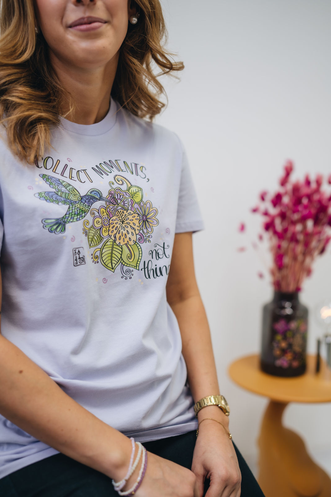 Damen T-Shirt "Kolibri"