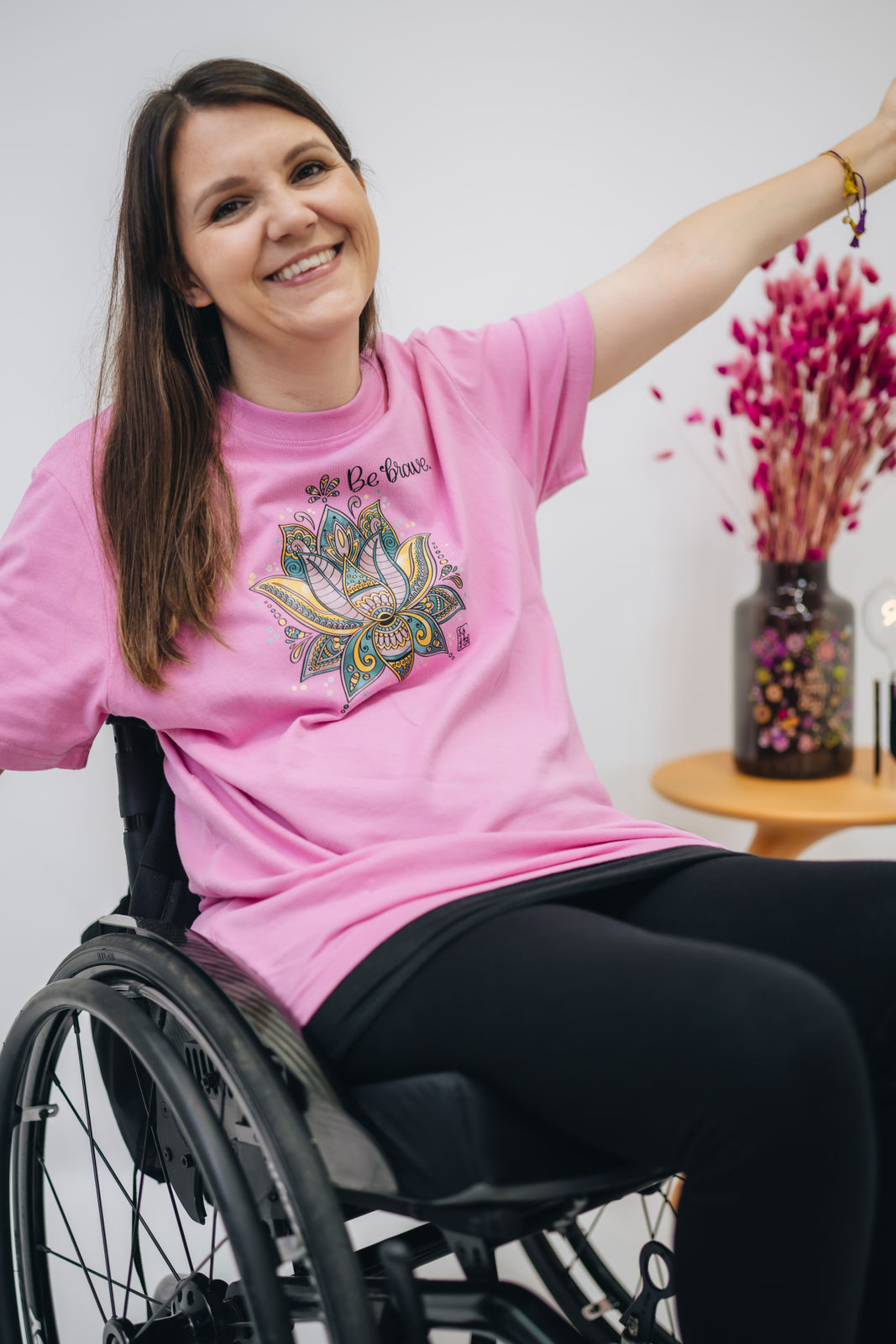 Damen T-Shirt "Lotusblüte"