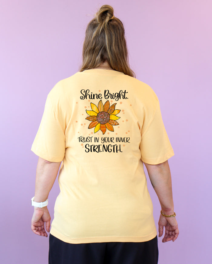 Damen T-Shirt "Shine Bright"