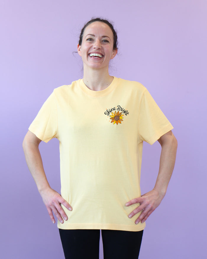 Damen T-Shirt "Shine Bright"