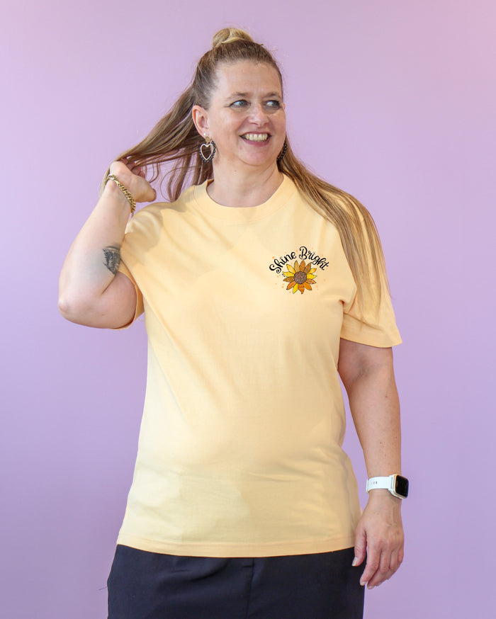 Damen T-Shirt "Shine Bright"
