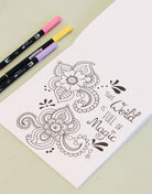 Der Rollin'Art Ausmalblock