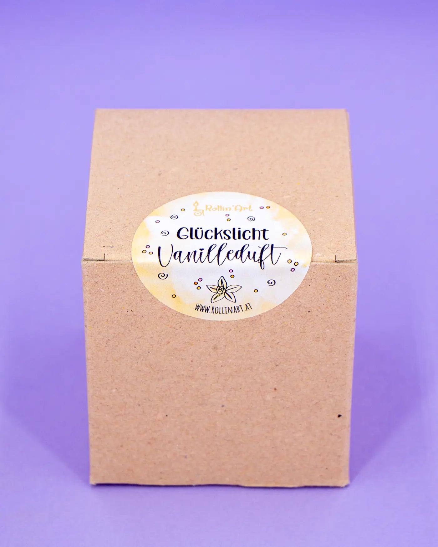 Duftkerze „Glückslicht“ – Vanille