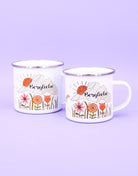 Emaille-Tasse "Bergliebe"