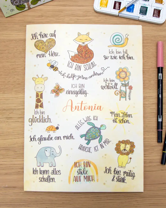 Flügelmappe "Affirmationen"