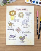 Flügelmappe "Vergiss nicht"