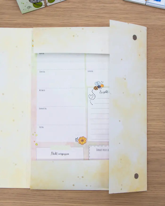 Flügelmappe "Vergiss nicht"