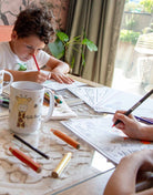 Fröhliche Affirmations-Ausmalbilder für Kinder