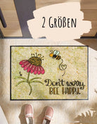 Fußmatte "Bee Happy"