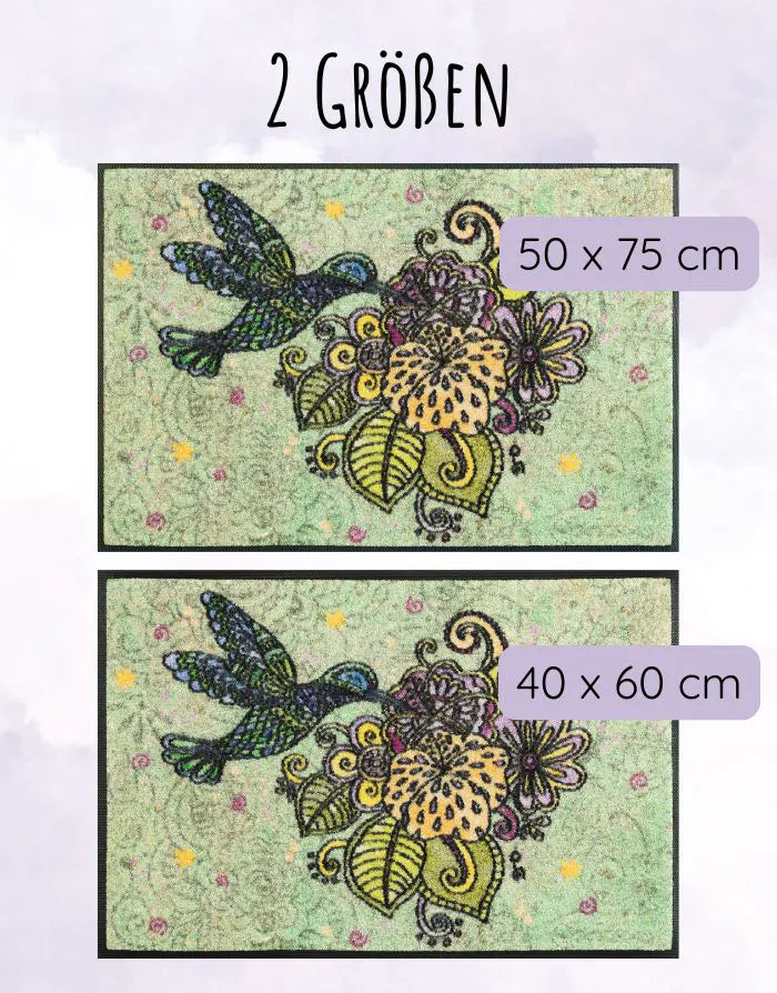 Fußmatte "Blütentanz"