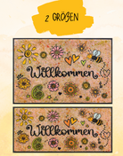 Fußmatte "Bring Glück herein"