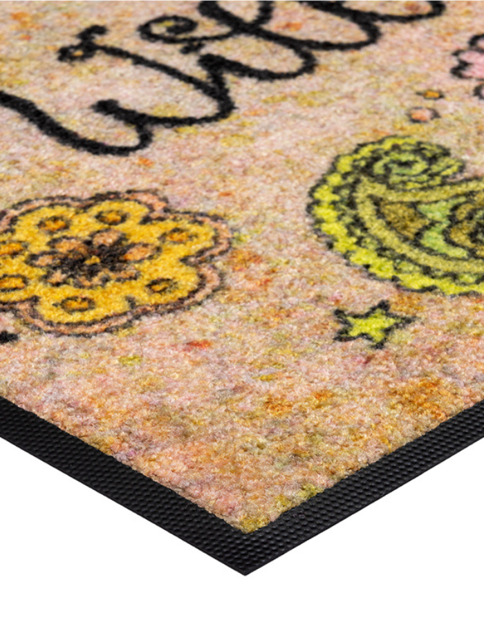 Fußmatte "Bring Glück herein"