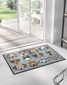 Fußmatte "Glückshunde"