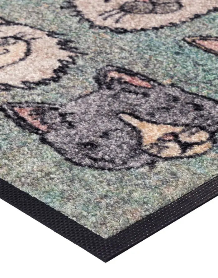 Fußmatte "Glückskatzen"