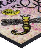 Fußmatte "Hier wohnt das Glück"