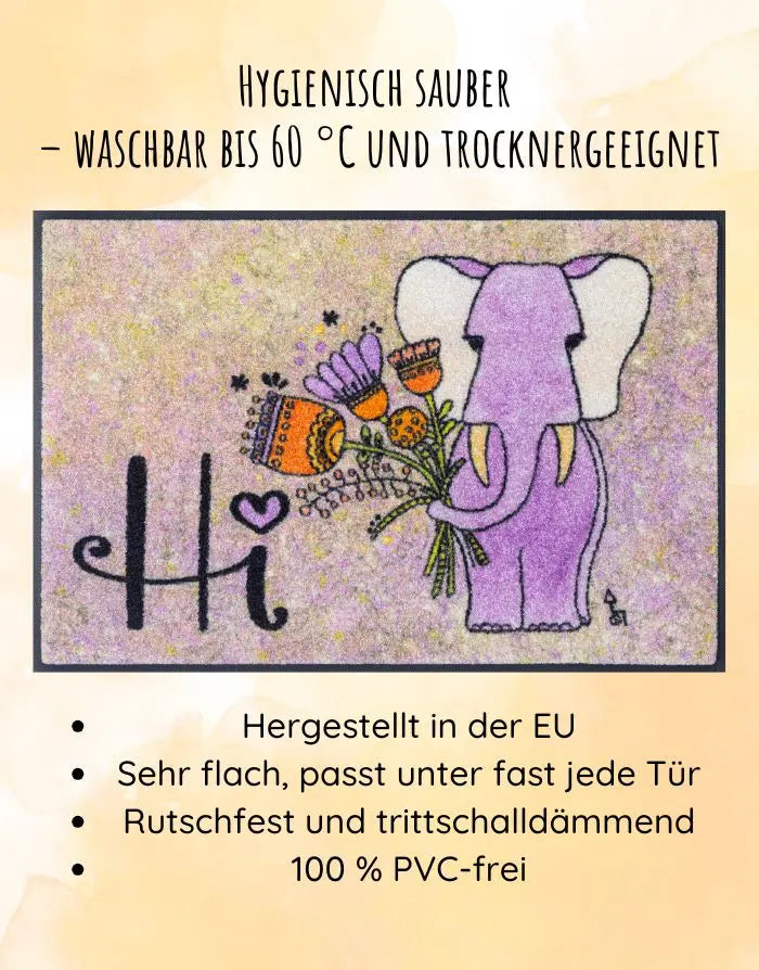 Fußmatte "Lucky Elephant"