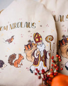 Geschenkbeutel mit Zugband "Vom Nikolaus und seinen Freunden"