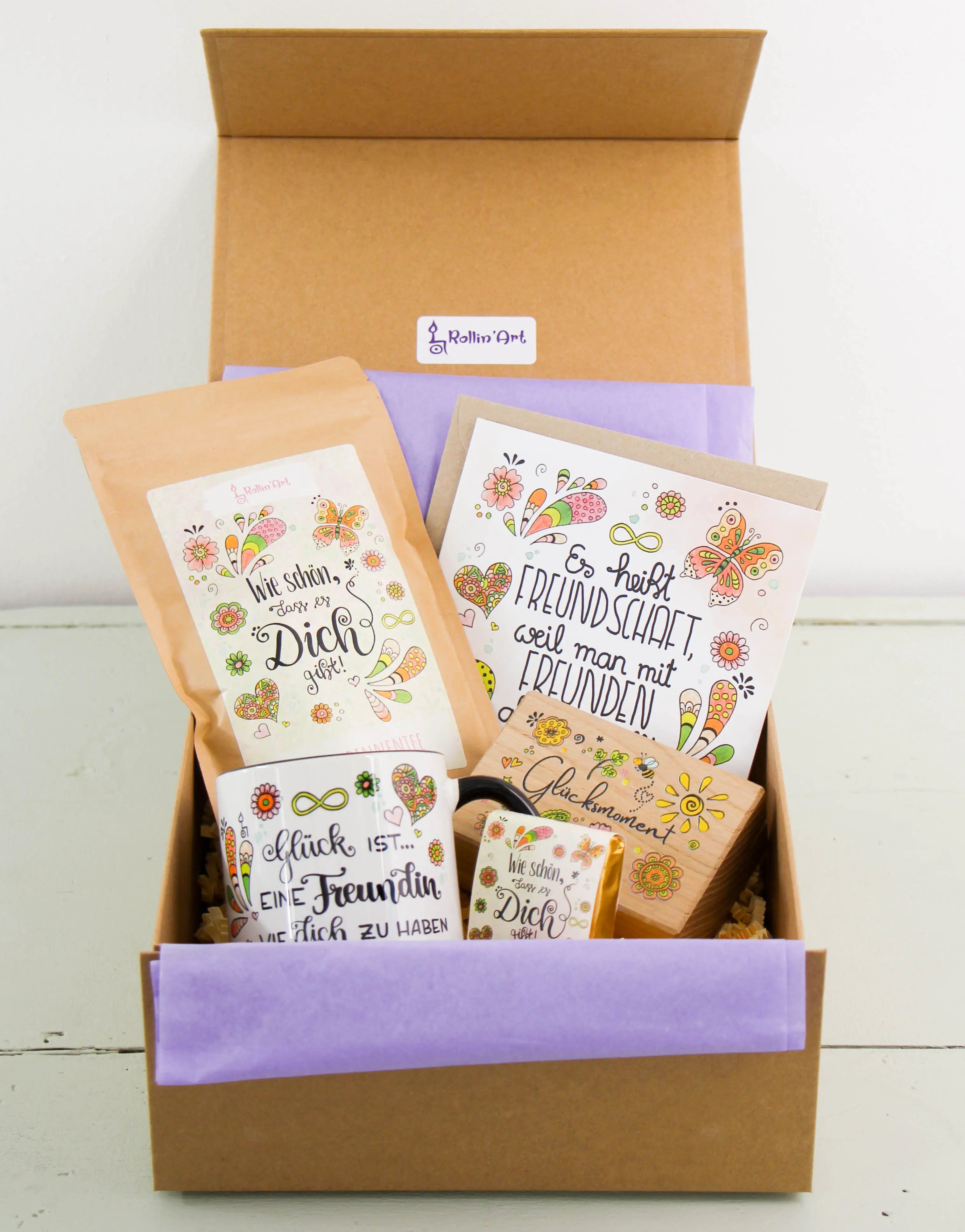 Geschenkbox "Freundin"