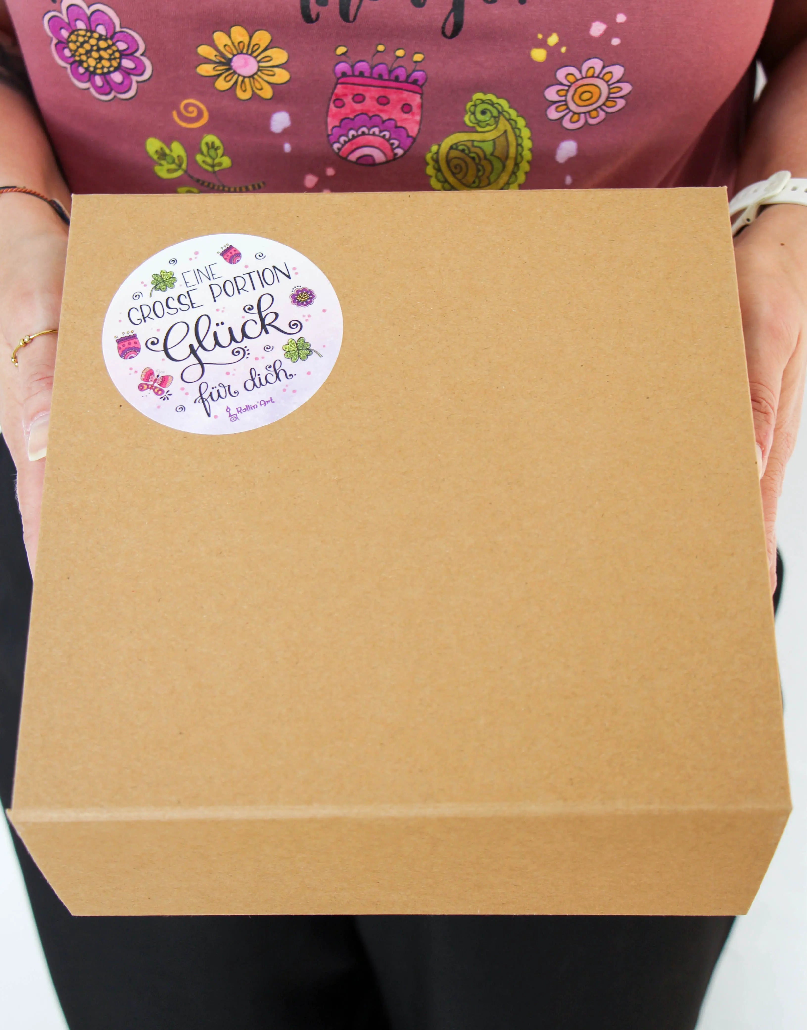 Geschenkbox "Glück"