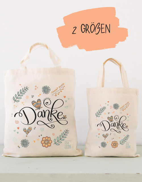 Geschenktäschchen "Danke"