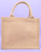 Geschenktasche Jute "Herzen"