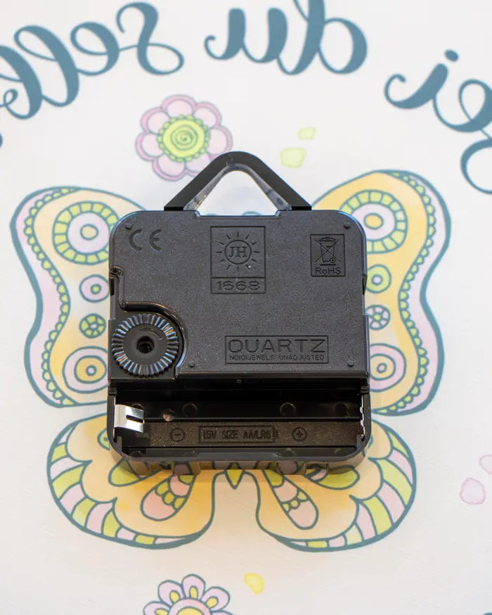 Glaswanduhr „Sei du selbst – alle anderen gibt es schon“