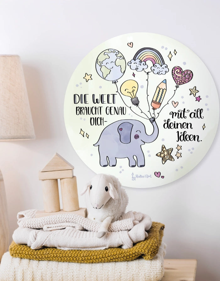 GlücksBubble „Die Welt braucht genau dich“