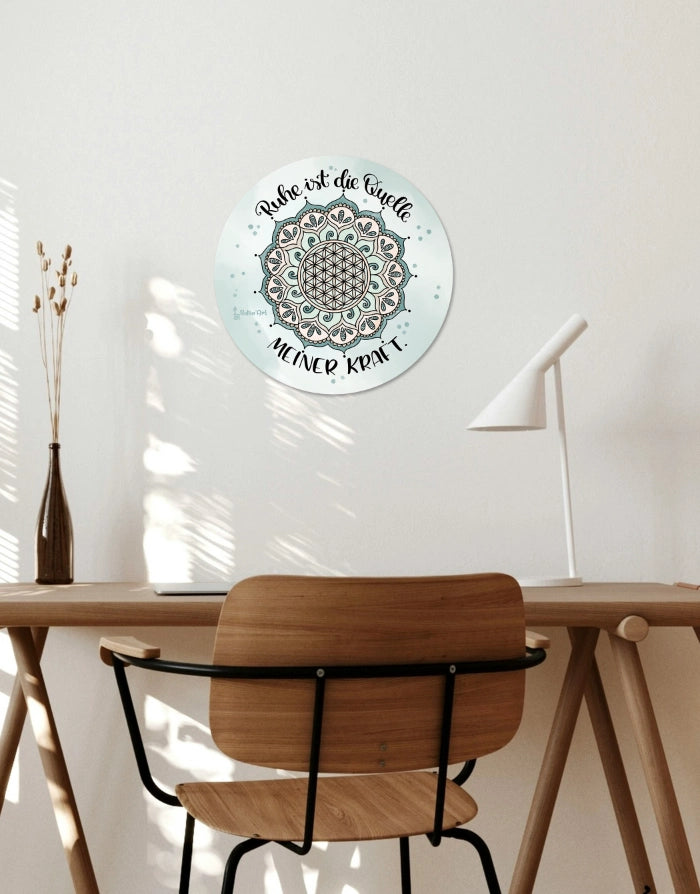 GlücksBubble „Ruhe ist die Quelle meiner Kraft“