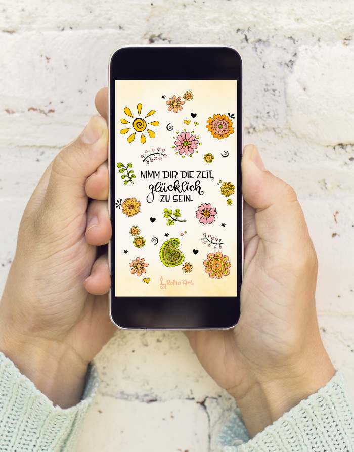 Handy-Hintergrund "Zeit"