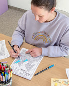 Inspirierende Ausmalbilder für Erwachsene – Glück, Zuversicht & Selbstliebe