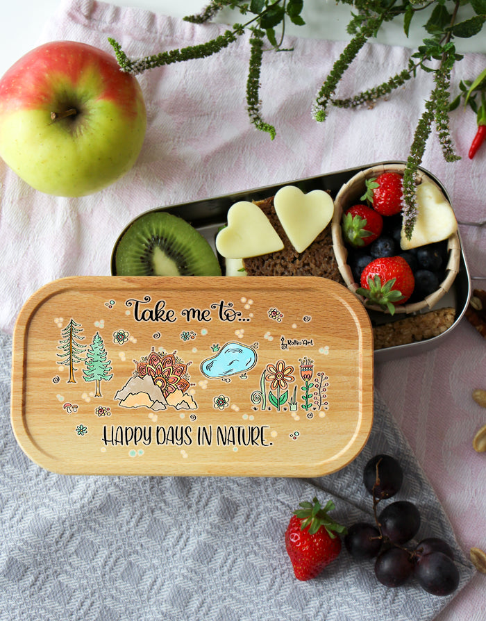 Jausendose "Happy days in nature"