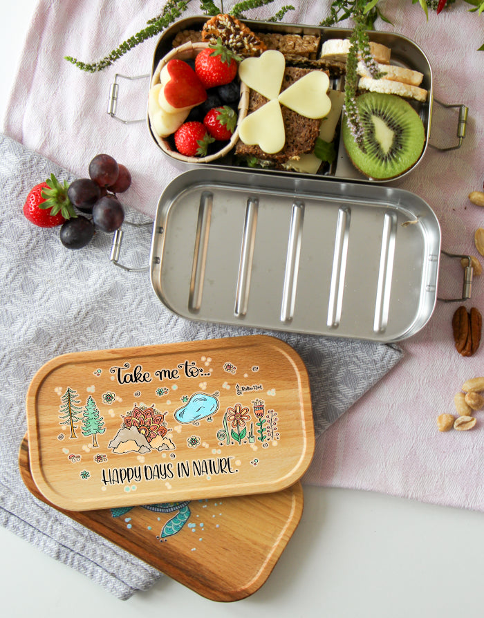 Jausendose "Happy days in nature"