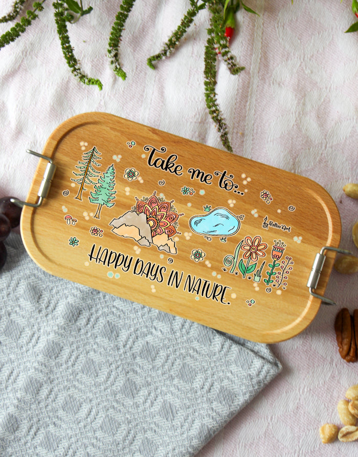 Jausendose "Happy days in nature"