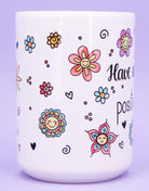 Jumbo-Teetasse "Cup of positiviTEA"