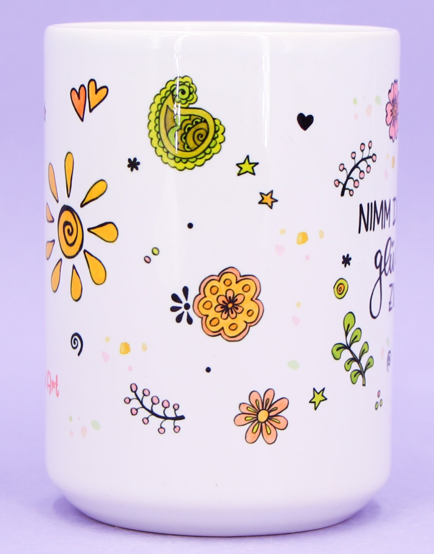 Jumbo-Teetasse "Zeit"