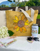 Jute Beach Bag "Sonnenglück"