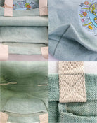 Jute Beach Bag "Wundervolle Welt"