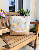 Jutetasche "Good Vibes Only"