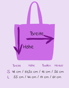 Jutetasche "Sonnenblume"