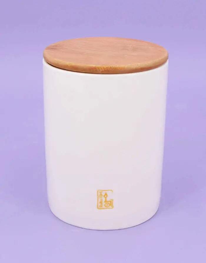 Keramikdose M "Blume des Lebens"