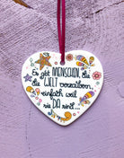 Keramikherz "Welt verzaubern"