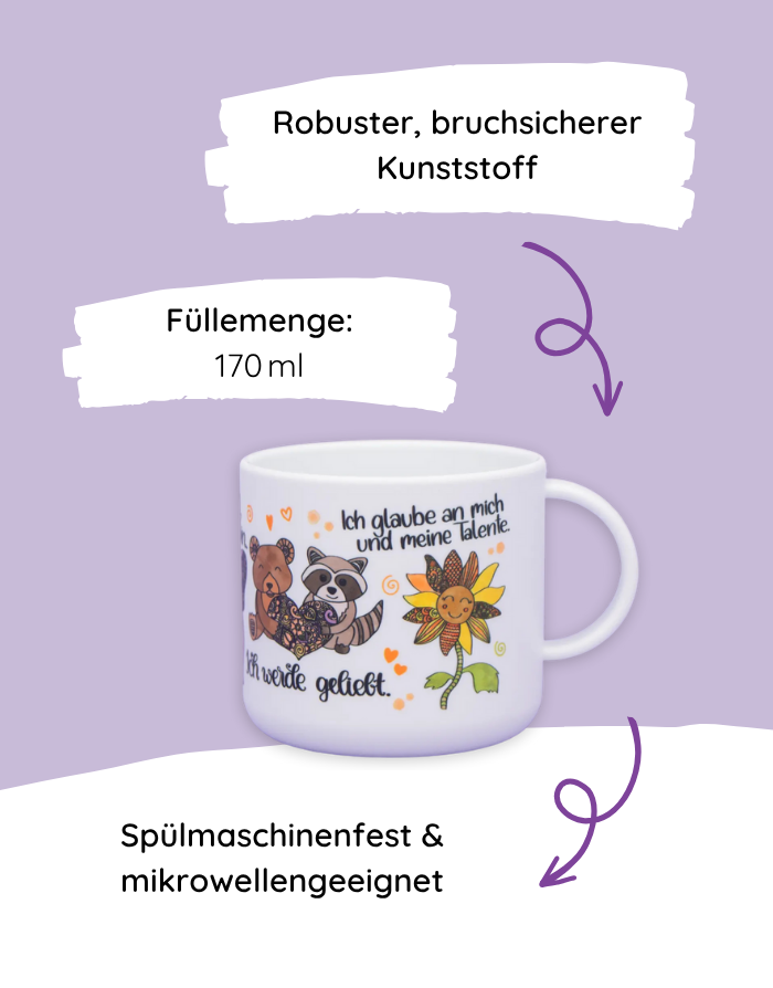 Kinderbecher "Affirmationen"