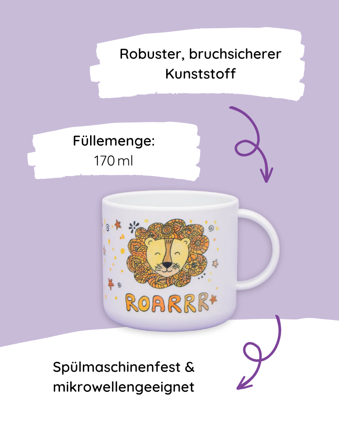 Kinderbecher "Löwe"