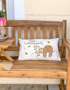 Kissenhülle "Papas Lieblingsplatz"