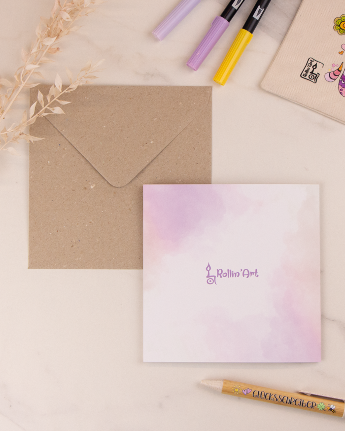 Klappkarte "Du bist nicht allein"