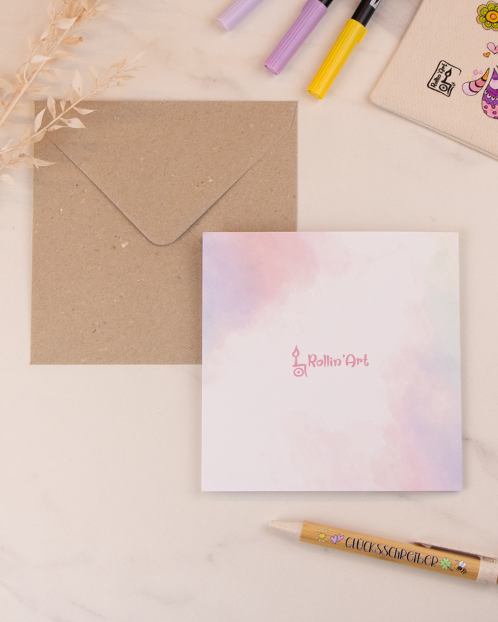 Klappkarte "Es ist okay"