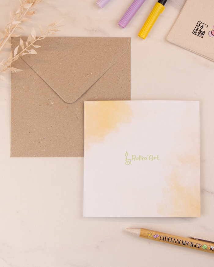 Klappkarte "Hallo Baby"